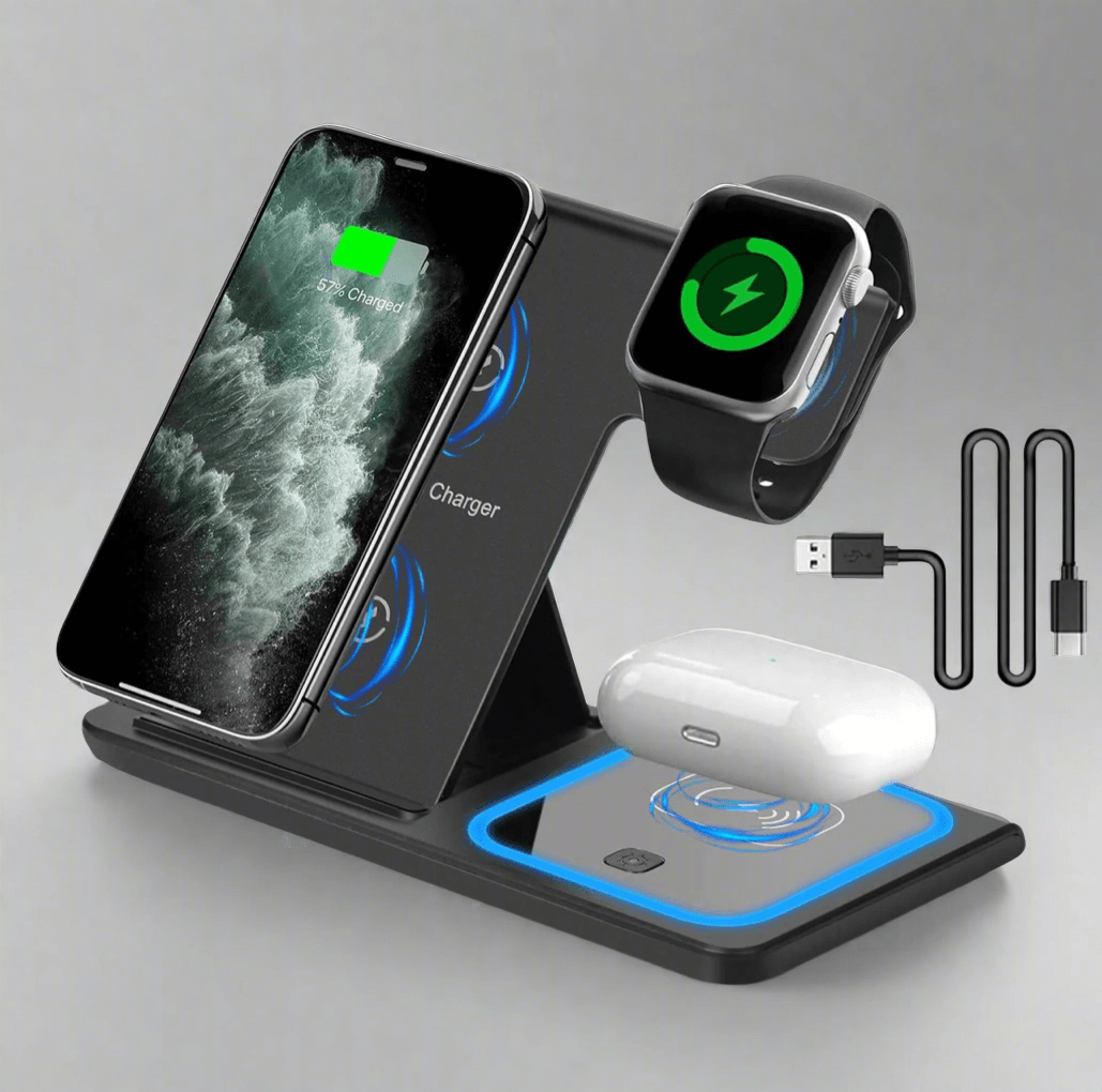 PowerHub 3-in-1 Wireless Charger™