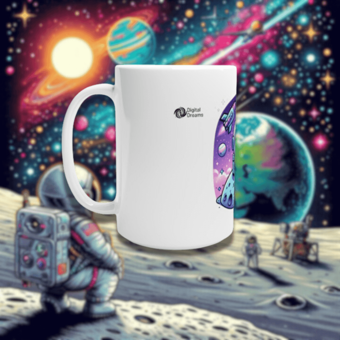 Digital Dreams Astronaut Mug